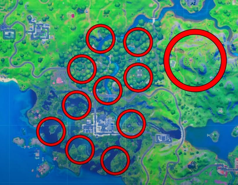 Where to find Wolverine in Fortnite spawn locations map