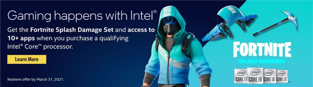 Intel X Fortnite: Software Offer, How to get the free Surf ...