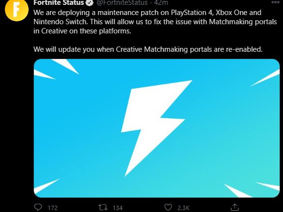 New Update in Fortnite Today