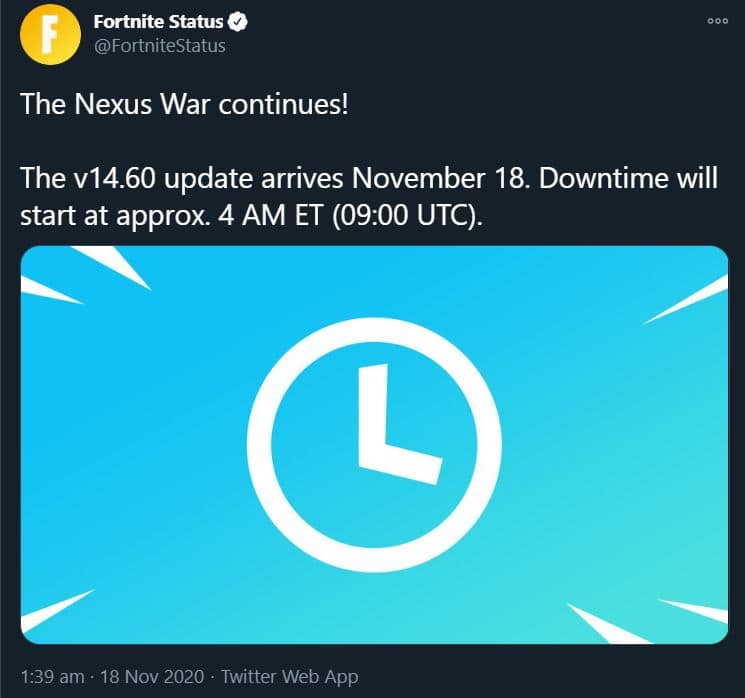 v14.60 Fortnite Update