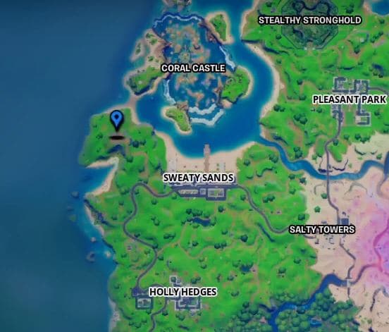 Fortnite Fort Crumpet Map Location