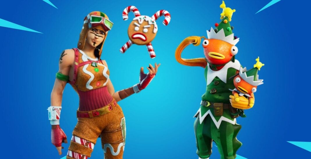 Fortnite v15.00 Christmas Skins Leaked - Gingerbread Renegade Raider ...