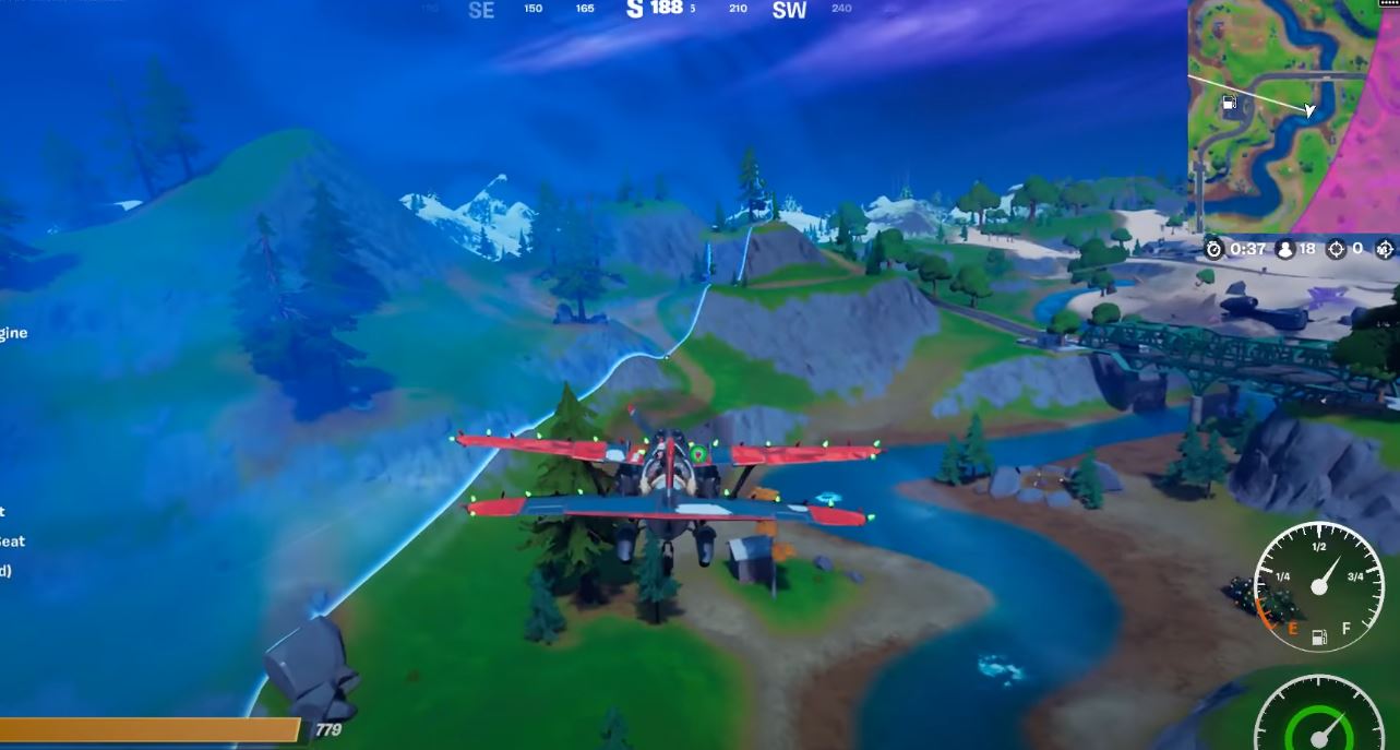 Fortnite X-4 Stormwing Planes Spawn Locations