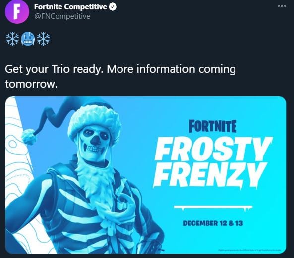 Fortnite Winter Royale Start Date Prize Pool Frosty Frenzy Fortnite Tips Tricks And The Latest News For Online Gamers