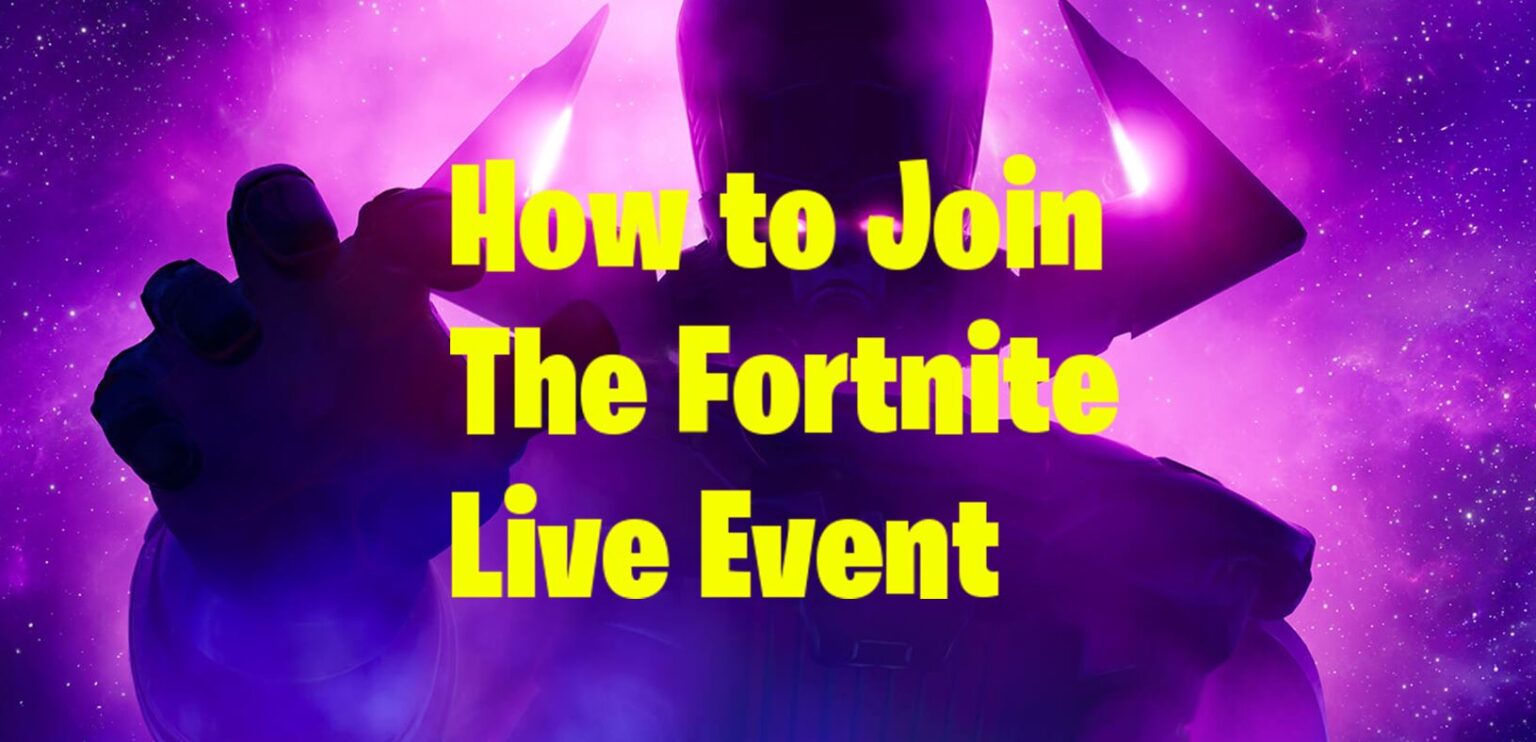How to Join/get into Fortnite Live Event The Devourer of Worlds
