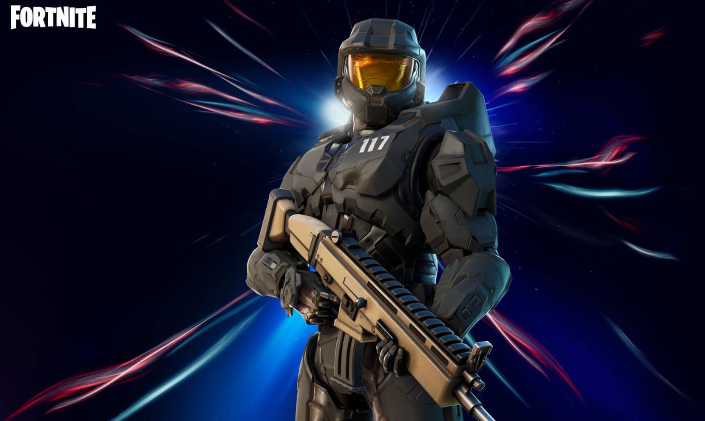 How To Get The Halo Fortnite Master Chief Matte Black Skin Style AD2