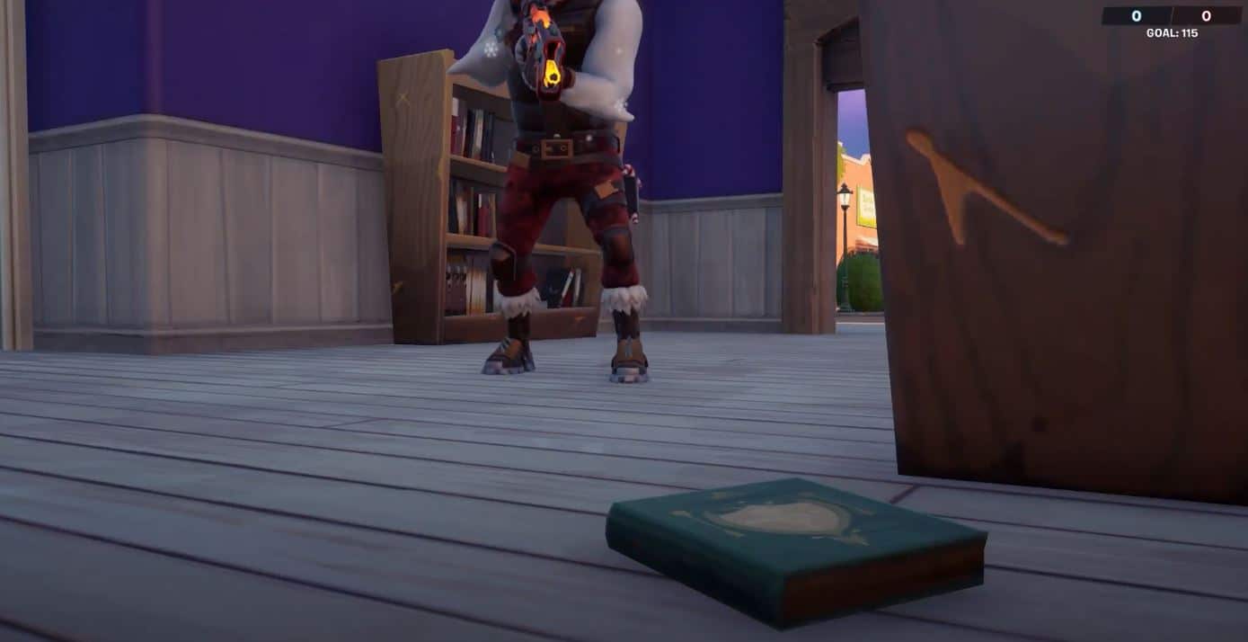 Collect Books From Holly Hedges and Sweaty Sands Fortnite