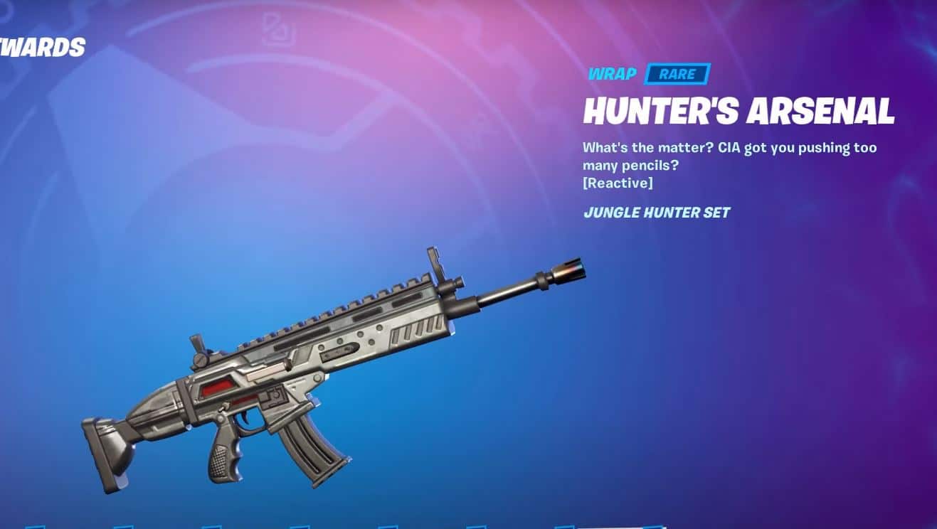 Fortnite Hunter's Arsenal Wrap