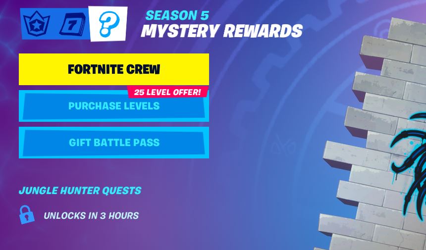 Fortnite Season 5 Mystery Challenges