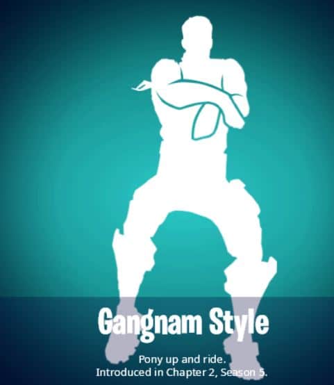 Gangnam Style Emote in Fortnite