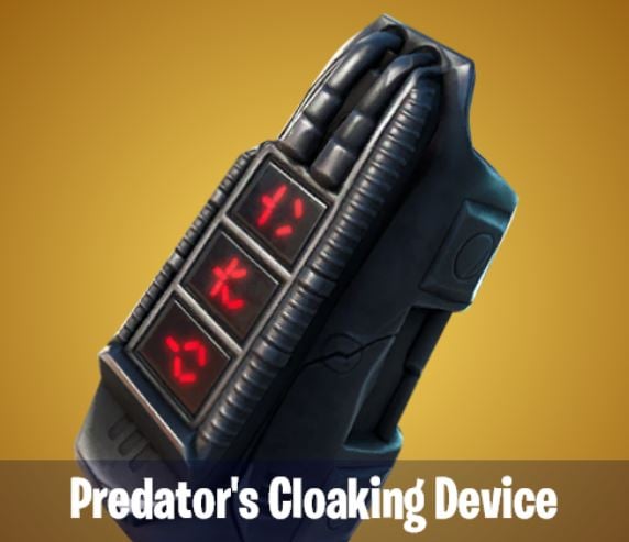 Predator's Cloaking Device Fortnite