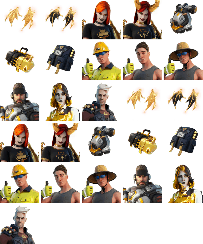 Fortnite v15.50 Leaked Variants