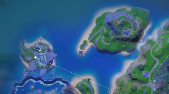 Shark Island Anomaly Fortnite location