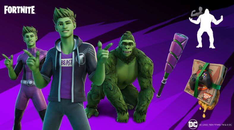 Beast Boy Fortnite Set