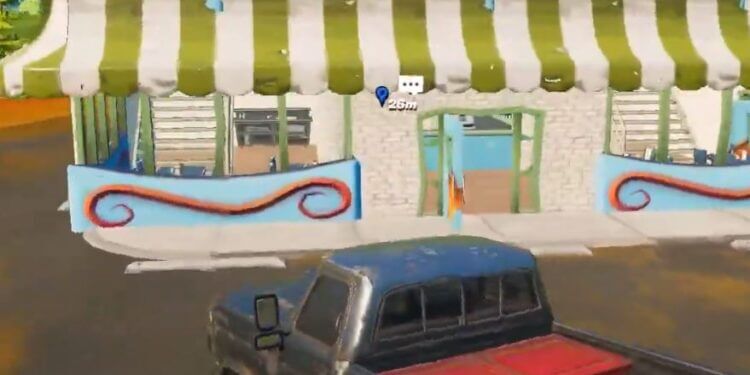 Drive from Durrr Burger to Pizza Pit without exiting a vehicle