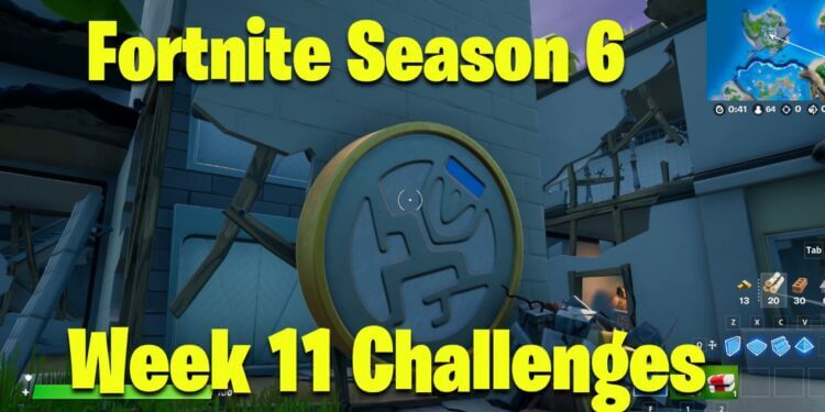 Fortnite Season 6 Week 11 Challenges
