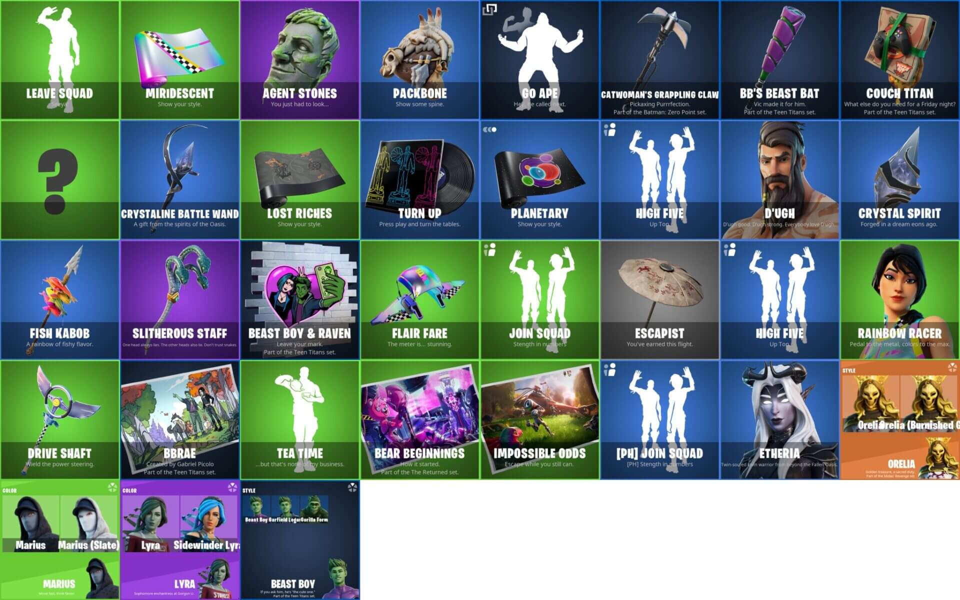 v24.40 All Leaked Cosmetics + Bundles + Updated Shop API: What are you  copping? 💸 : r/FortniteFashion