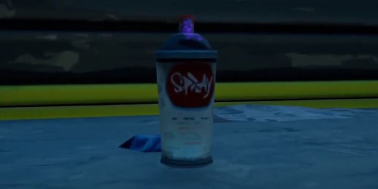 Fortnite Collect Spray Cans