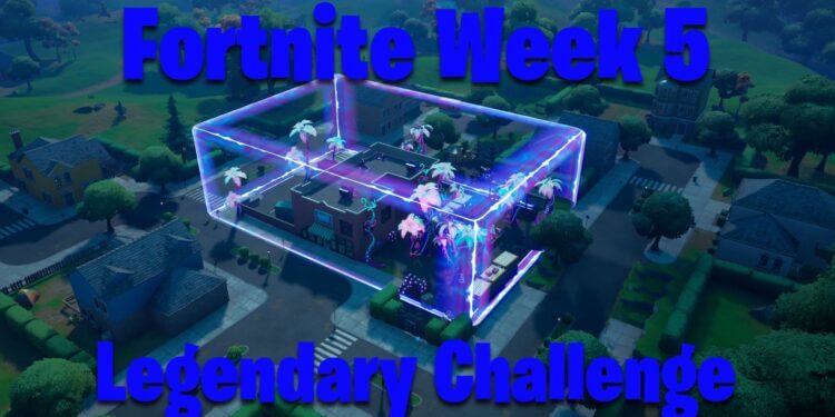 Fortnite Week 5 Legendary Challenge