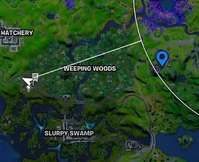 Fortnite Deviant Dish Map Location