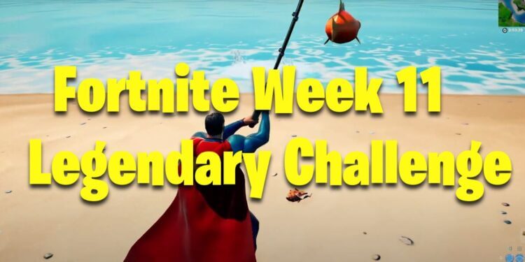 Fortnite Week 11 Legendary Challenge