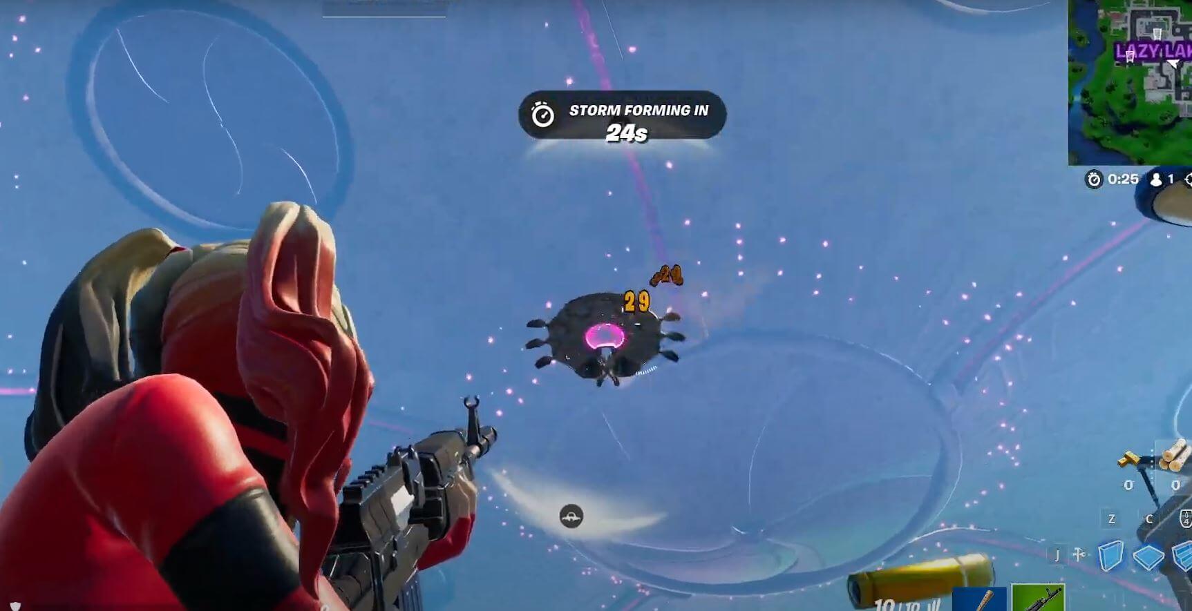 Fortnite Deal Damage to Saucers Piloted by Opponents