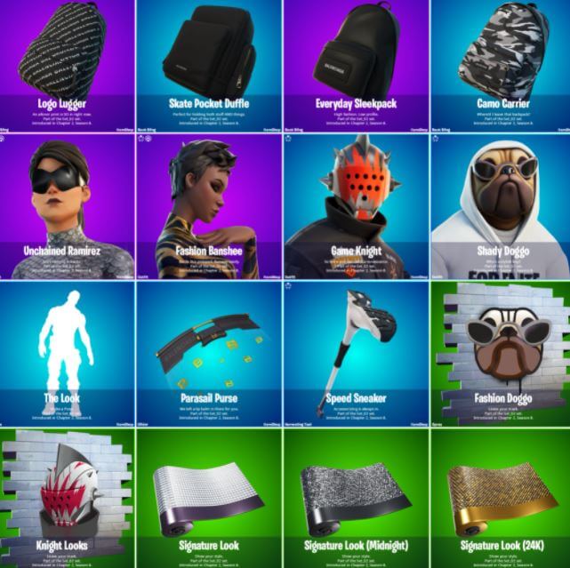 Our First Look At The BALENCIAGA Skin Pack In Fortnite! (Balenciaga X  Fortnite) 