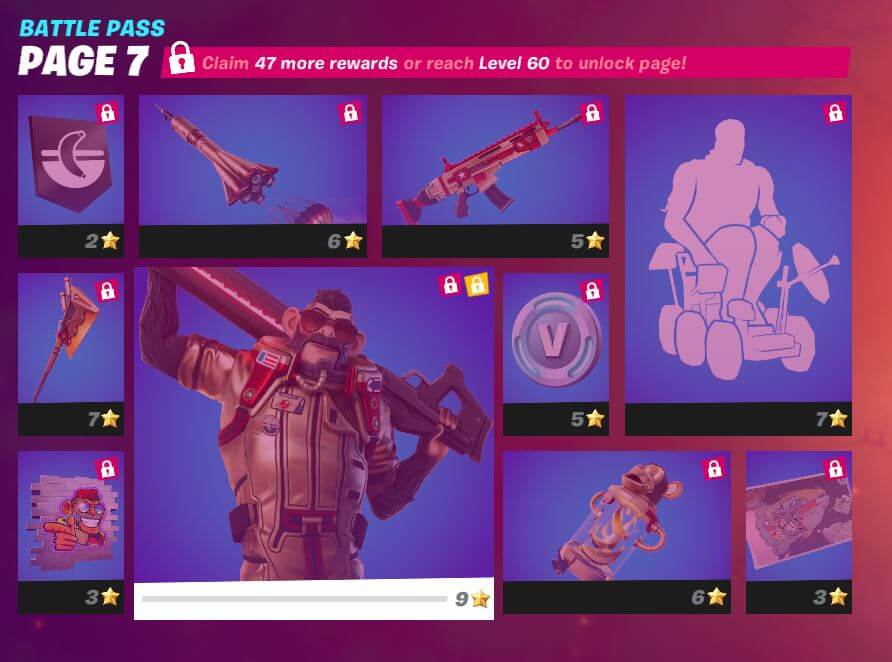Fortnite Chapter 2, Season 8 Battle Pass - Page 7
