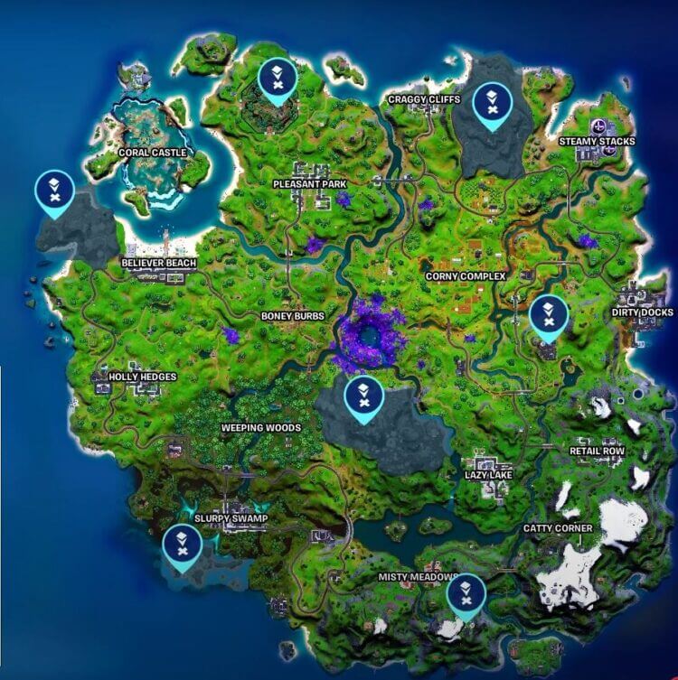 Fortnite: How and Where to Shut Down Power To Radar Dishes - Fortnite ...