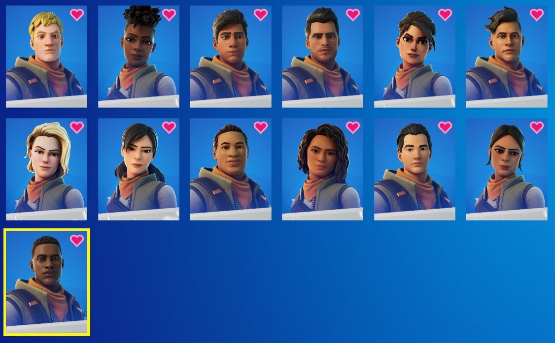 Fortnite Chapter 3 Default Skins