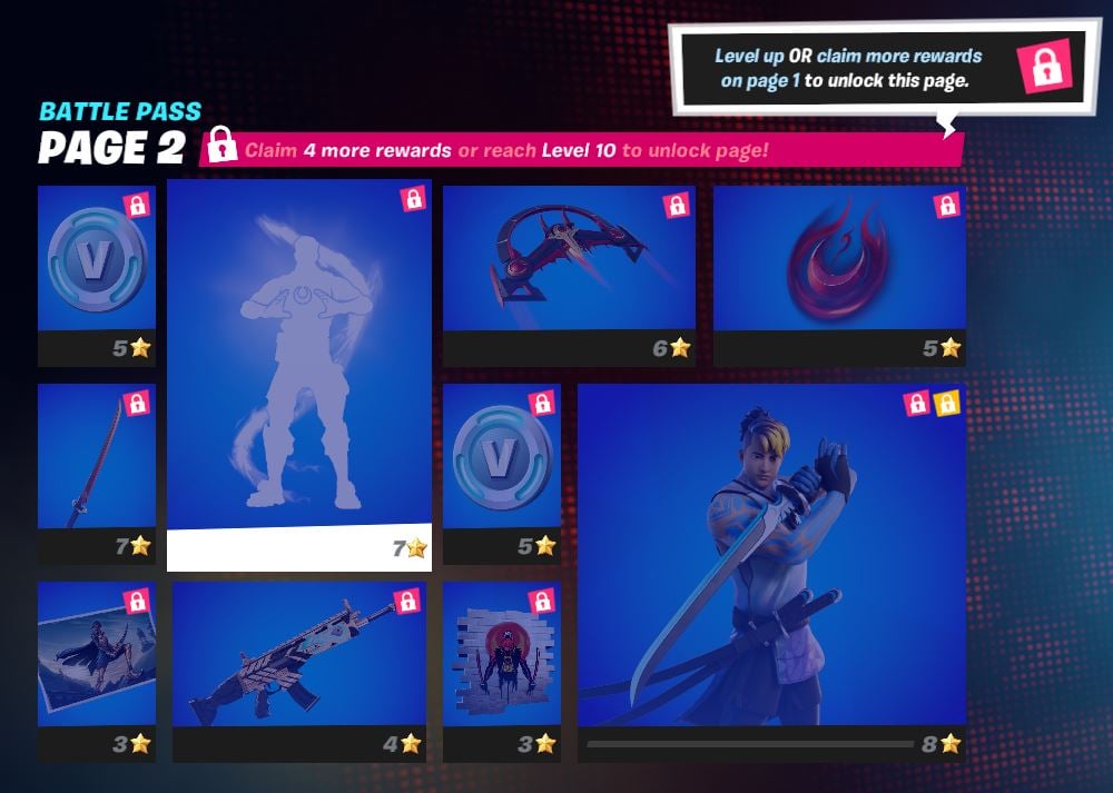 Fortnite Chapter 3, Season 1 Battle Pass - Page 2