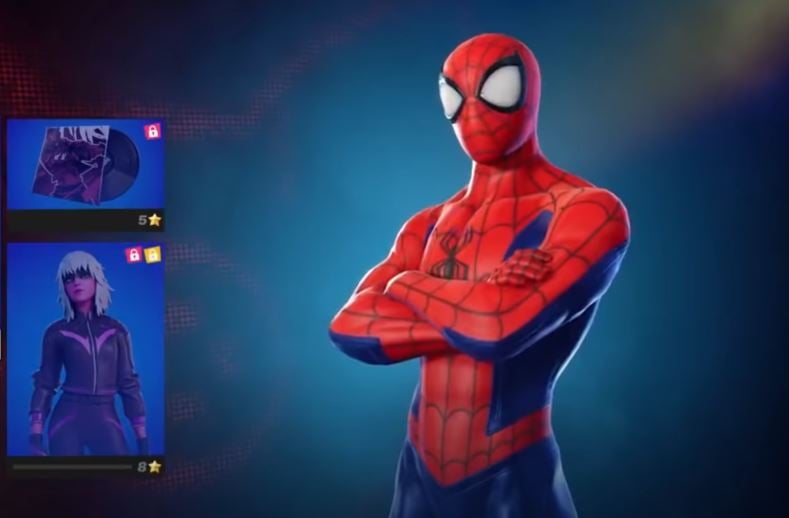 SpiderMan Fortnite Skin Leaked Along with Mythic Spider Web Shooters