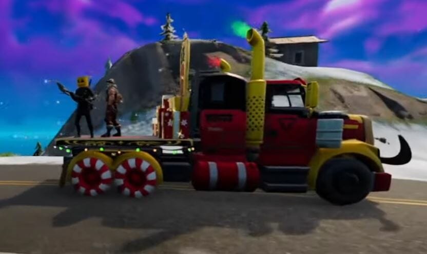 Santa Claus Truck in Fortnite
