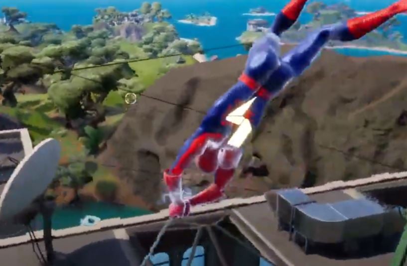 Where is the Spider Man Mythic Fortnite  Shooter Spawn Locations