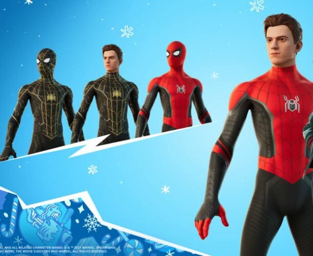 Fortnite Spider-Man No Way Home Tom Holland & Zendaya MJ Skins Release ...