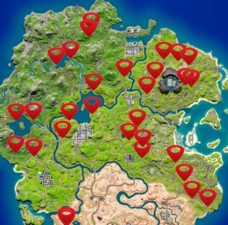 All Buttercake Klombos Fortnite Locations