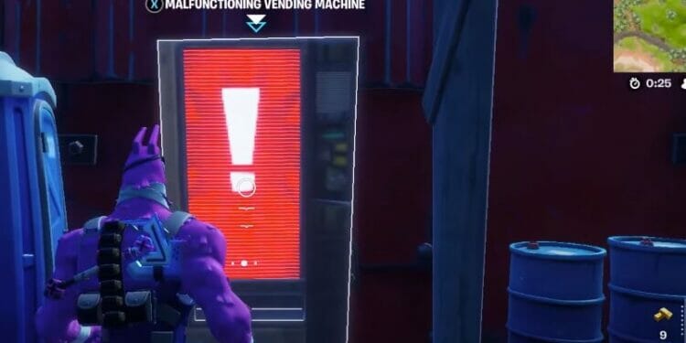 Malfunctioning Vending Machine Fortnite
