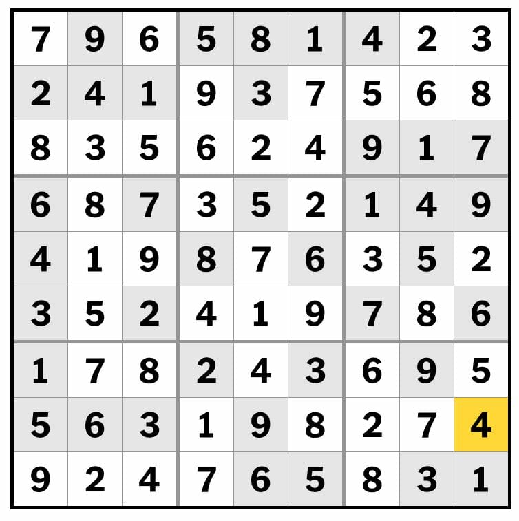 To Wear the Sudoku Crown, One Must Solve Any Number of Puzzles - The New  York Times