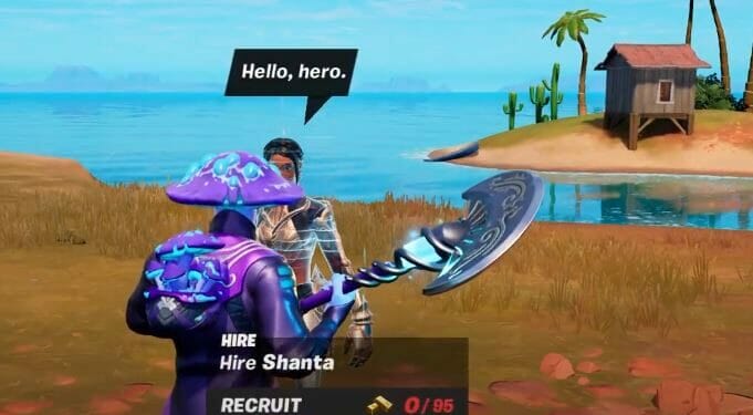 Where to talk to Haven, Shanta, or Galactico Fortnite Chapter 3 Season