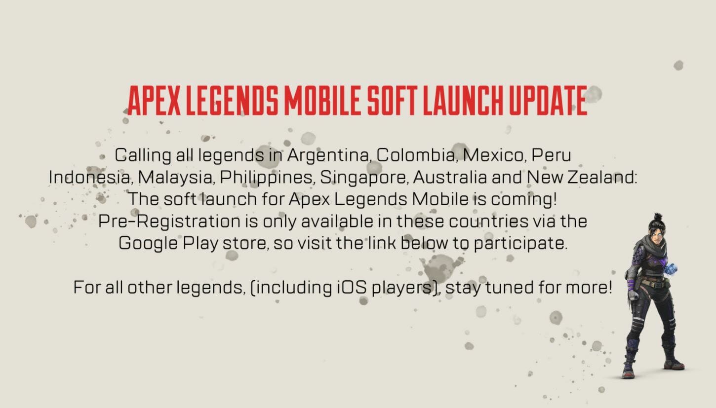 Apex Legends Soft Mobile Launch