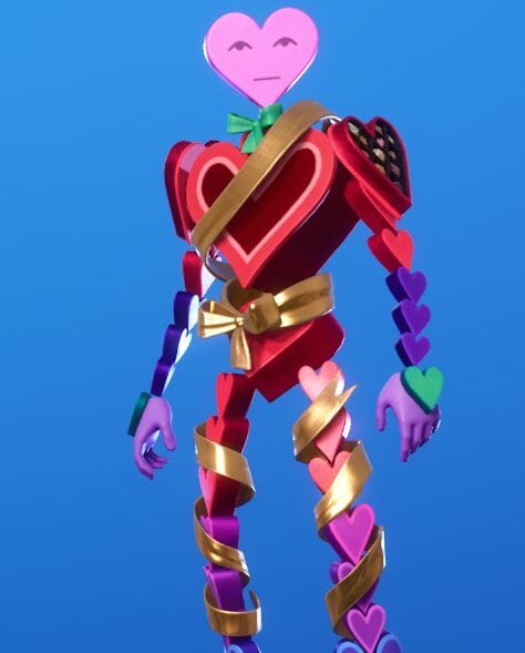 Evolution of Valentine Skins in Fortnite! (2017 - 2022) 