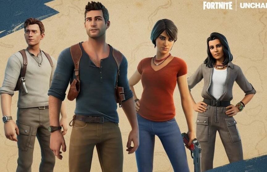 Fortnite Uncharted Skins Item Shop Release Date Nathan Drake Outfit Fortnite Insider 