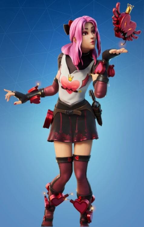 Evolution of Valentine Skins in Fortnite! (2017 - 2022) 