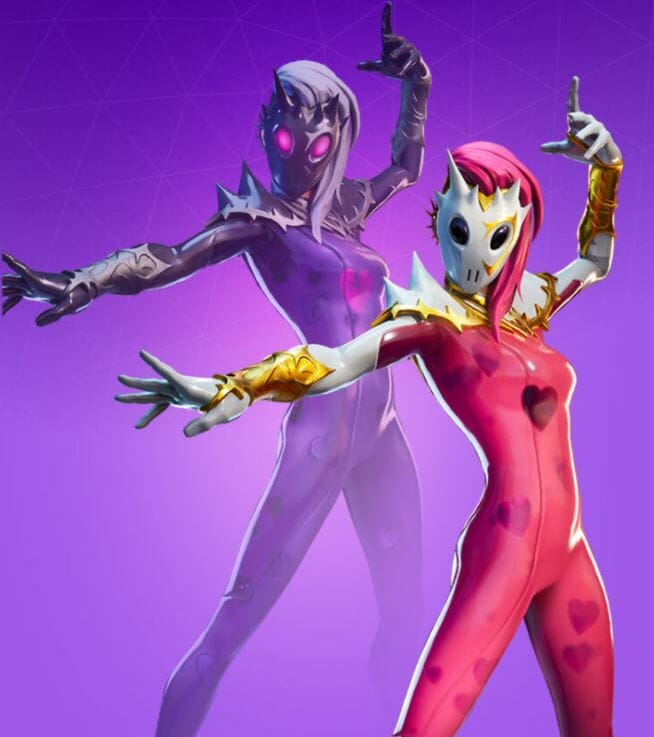 Evolution of Valentine Skins in Fortnite! (2017 - 2022)