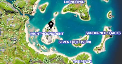 Mighty Monument Fortnite Location