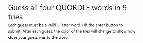 Quordle Feb 16 2022 Answer (2/16/22) – Puzzle 23 - Try Hard Guides