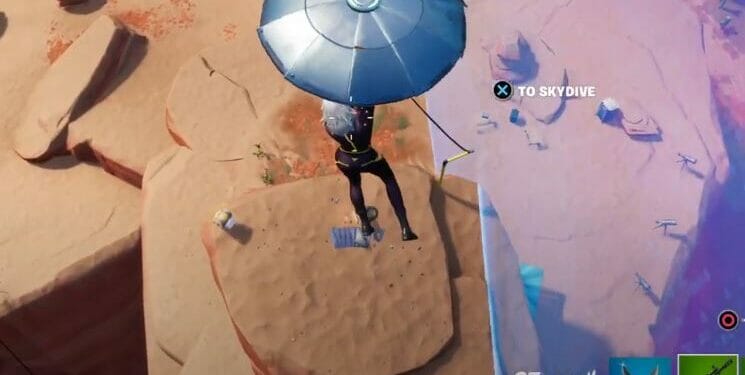Where is impossible rock in Fortnite