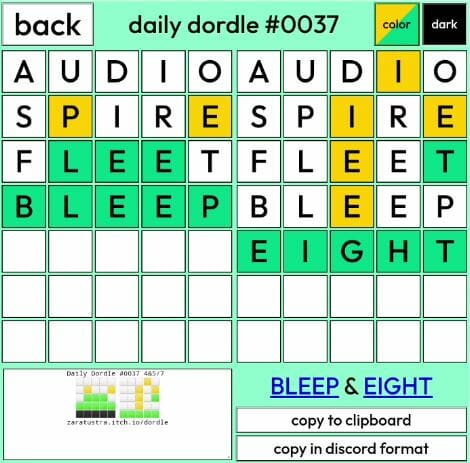 Today's Quordle Puzzle 37 Answer – March 2 2022 4 Daily Words Solution -  Fortnite Insider