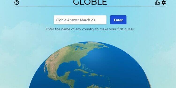 Globle Globe Game March 23 Answer