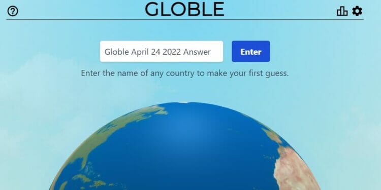April 24 Globle World Game Answer Today Hint